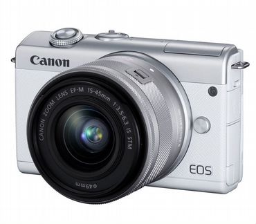 Фотоаппарат Canon EOS M200 Kit белый EF-M 15-45mm