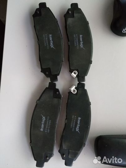 Колодки торм.kortex KT9008STD nissan navara D40/pa