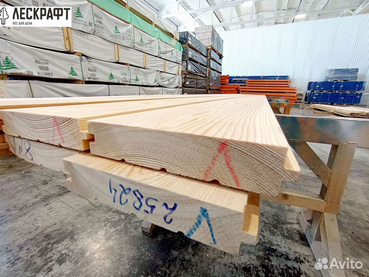 Доска пола 27*141*4000 мм сорт A лиственница