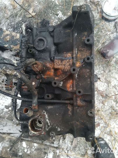 Блок цилиндров двигателя 2c Тойота