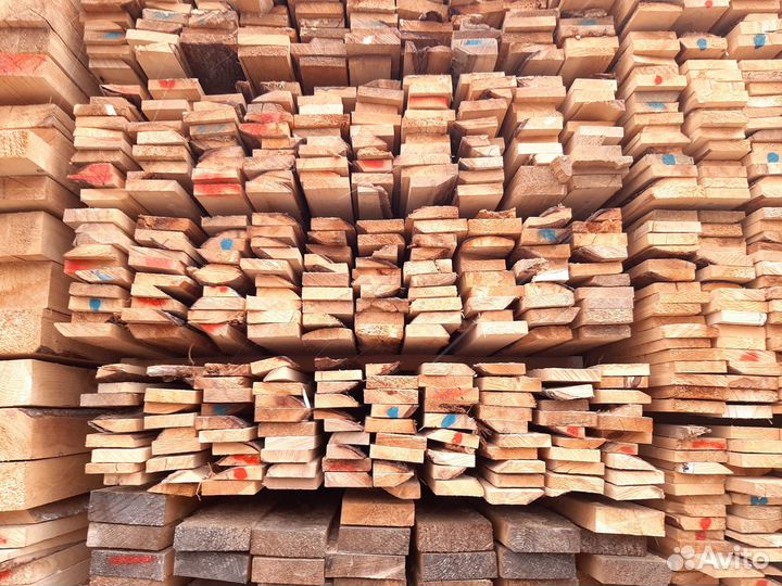 Доска обрезная 25х100х6000 ель 2 сорт ту