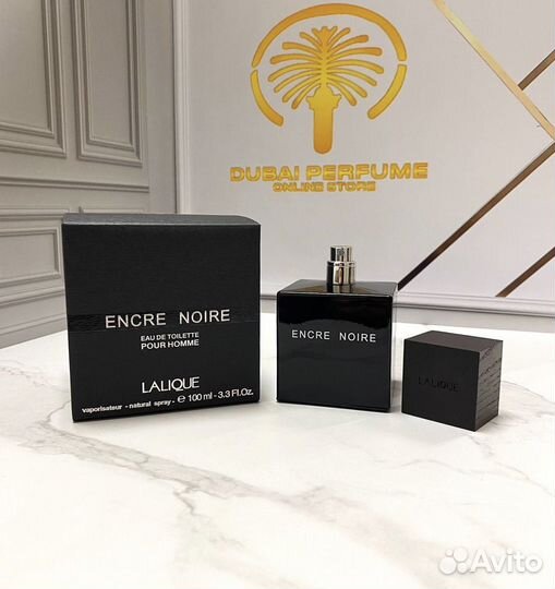 Lalique Encre Noire 100 ml парфюм Лалик Энкре Нуар