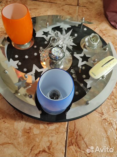 Люстра с пультом светодиодная