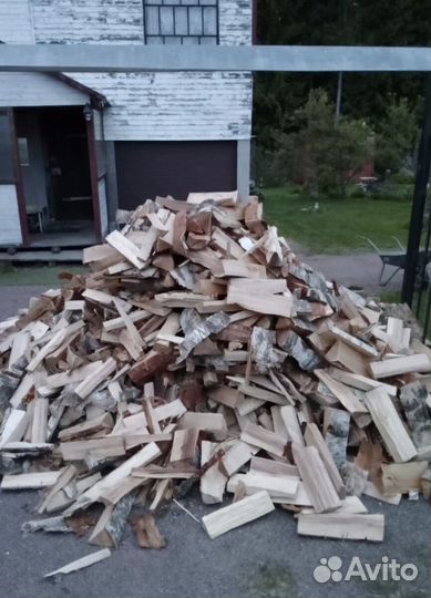 Дрова навалом Березовые в Сертолово сухие