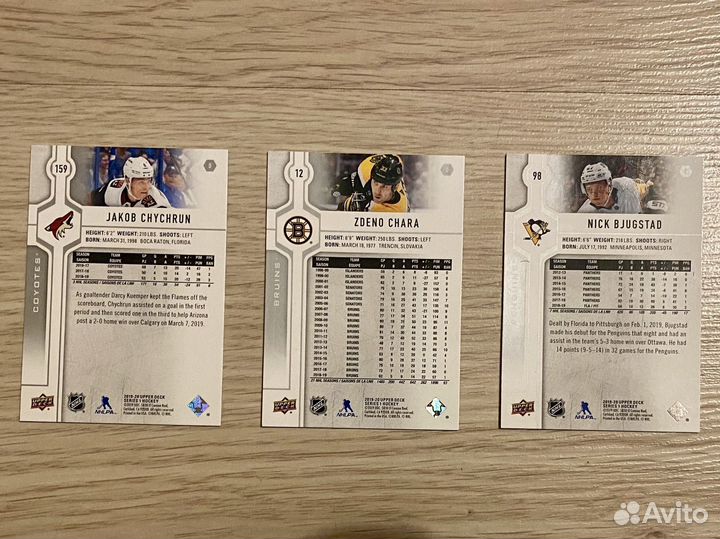 Коллекционные карточки (Хоккей)