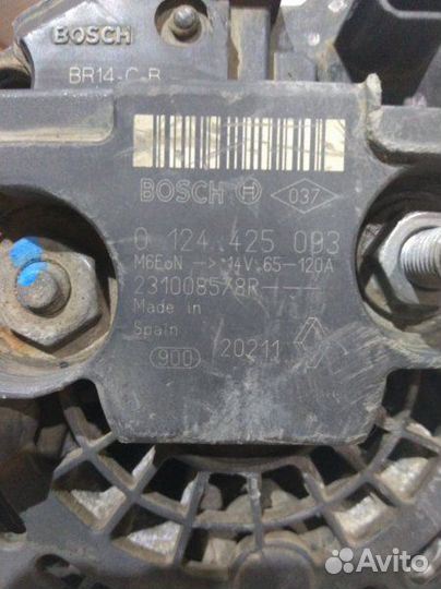 Генератор Renault megane 3