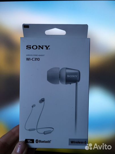 Проводные наушники sony