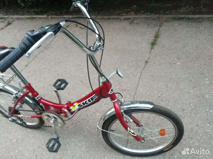Детский велосипед складной новый