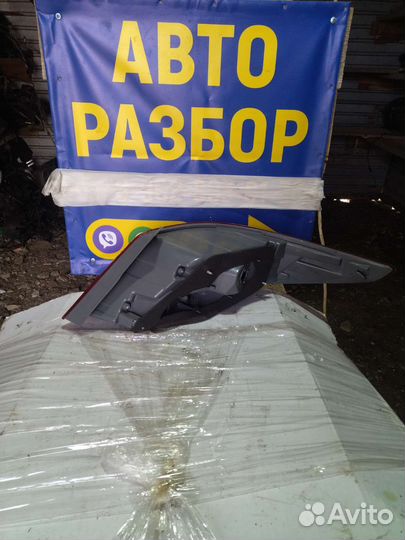 Фонарт задний левый хёндай солярис седан