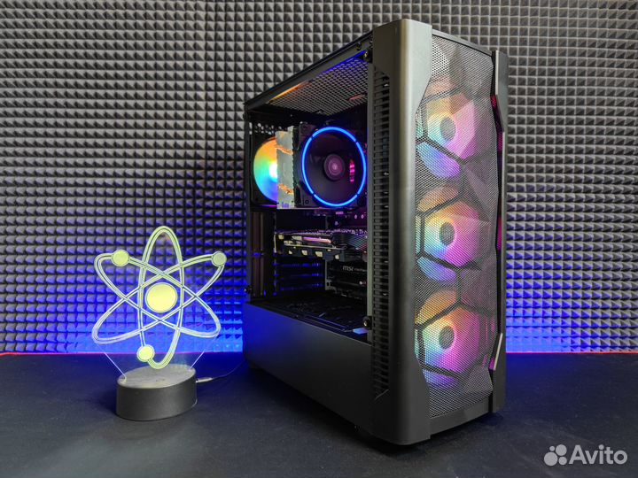 Новый пк Ryzen 5 5500 16gb 500gb ssd RTX 4060