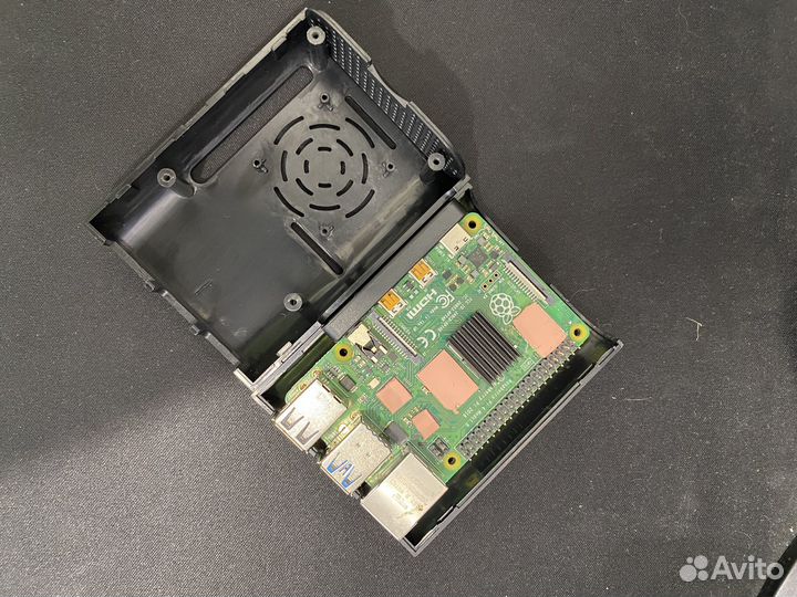 Raspberry pi 4 model b 8gb+корпус+32gb