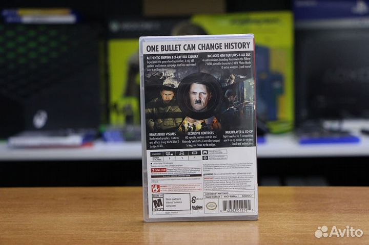 Sniper Elite V2 Remastered switch, русская версия