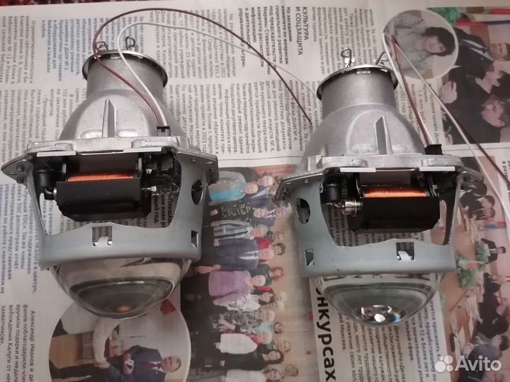 Биксеноновые линзы + комплект ксенона