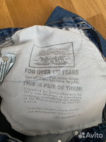 Джинсы мужские Levis (46 размер)