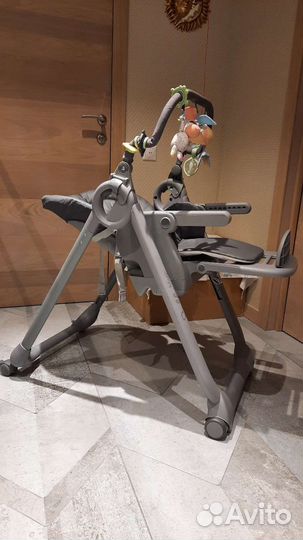 Стульчик для кормления chicco polly magic relax