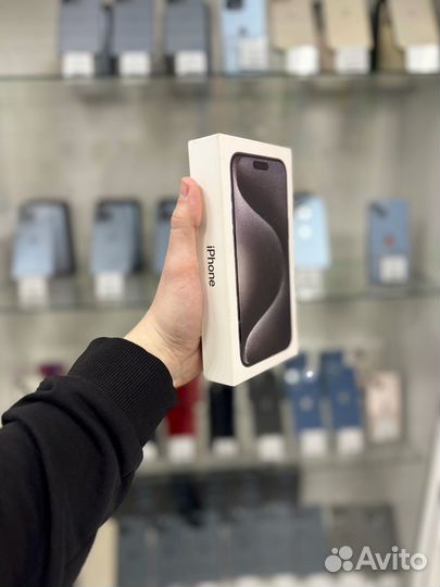 iPhone 15 Pro Max, 256GB, Black SIM + eSIM