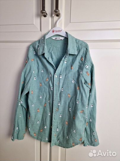 Рубашки и брюки. Размер 140 см