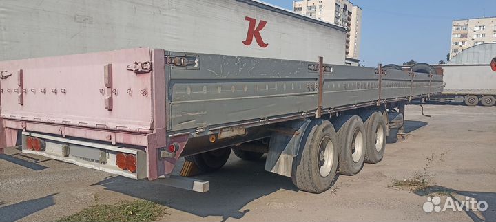 Полуприцеп бортовой Groenewegen Open trailer, 1991