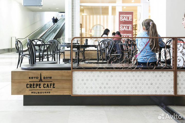 Остров в ТЦ, торговый остров кофе