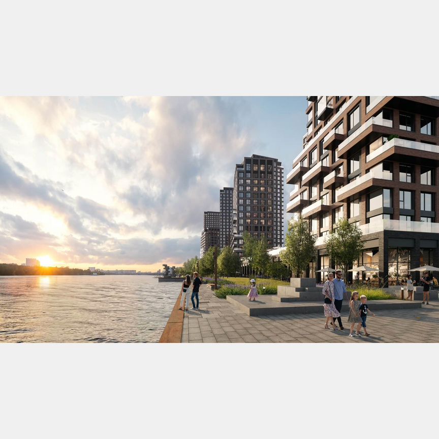 3-к. квартира, 87 м², 9/21 эт.