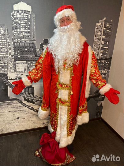 Костюм деда мороза