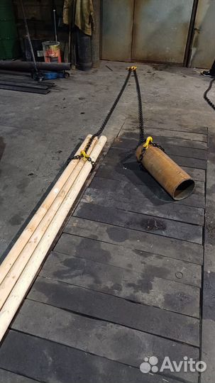 Цепной чокер, для захвата бревна