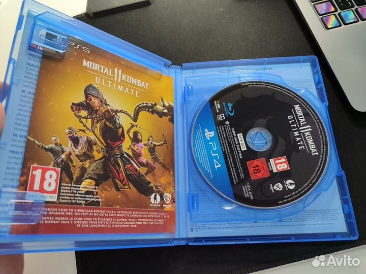 Mortal kombat 11 ultimate ps4 диск