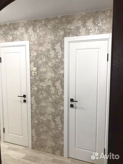 Двери межкомнатные белые