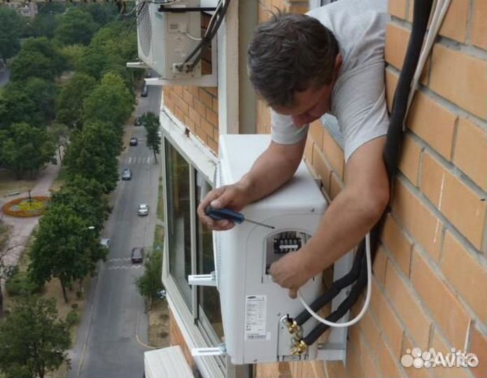 Услуги по кондиционерам, чистка, заправка, ремонт