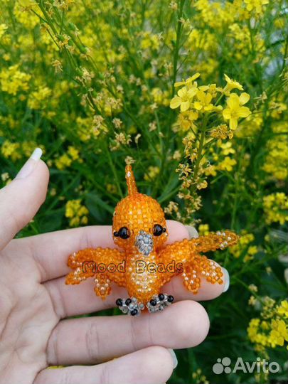 Птица из бисера