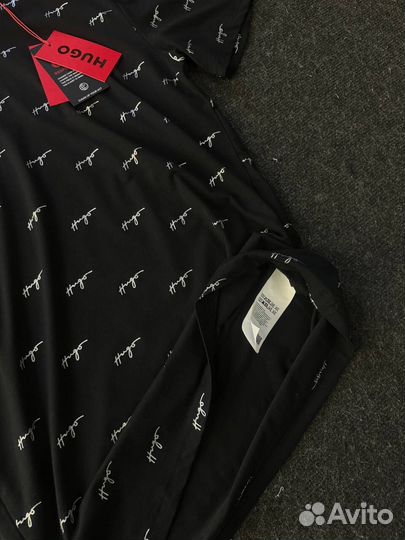 Футболка Hugo Boss мужская LUX