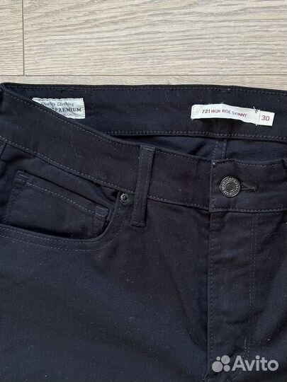 Джинсы женские levis 721 high rise skinny