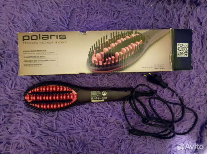 Расческа-выпрямитель для волос Polaris
