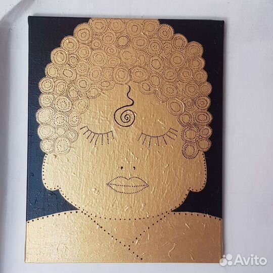 Картина Золотой Будда