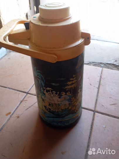 Термос помповый СССР