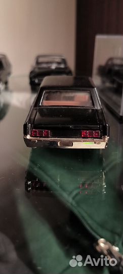 Модель автомобиля ЗИЛ 117, 1:43 СССР металлическая