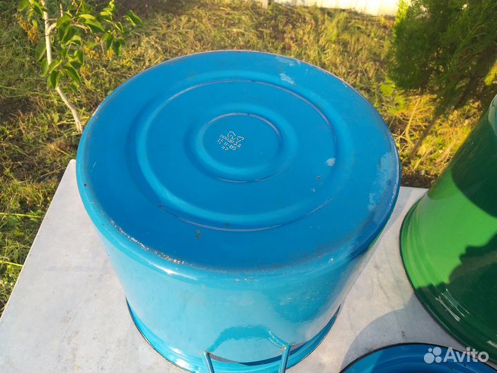 Кастрюля эмалированная 30 литров, бак для воды