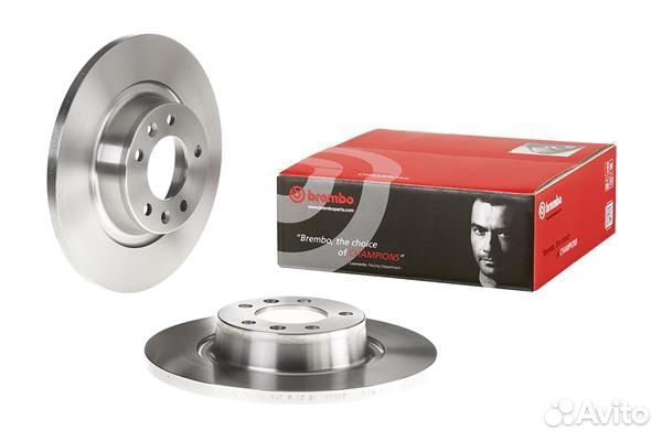 Диск тормозной задний Brembo, 08A45610