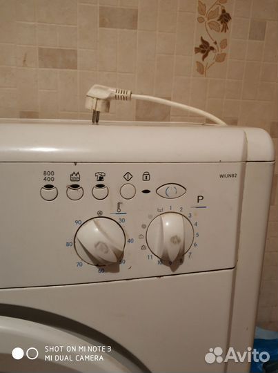 Стиральная машина indesit wiun 82