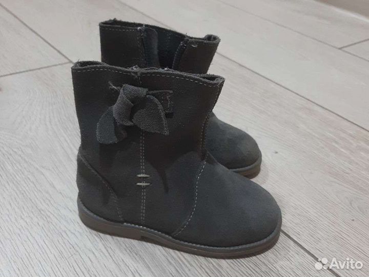 Ботинки детские 21 размер для девочки Zara baby