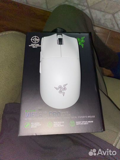 Беспроводная мышь Razer Viper V3 Pro white