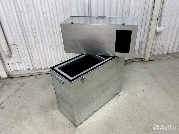 Шумбокс для asic оцинкованный двойной