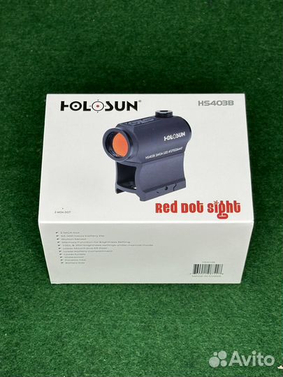 Коллиматор Holosun HS403B, Weaver/Picatinny