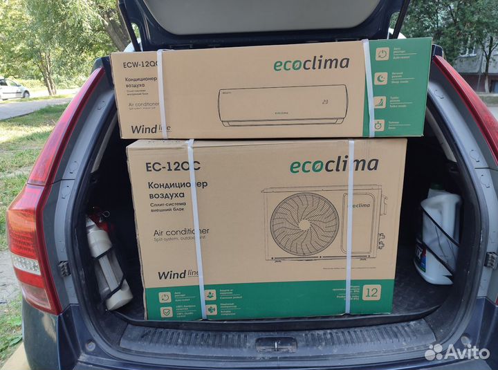Кондиционер новый гарантия 3 года