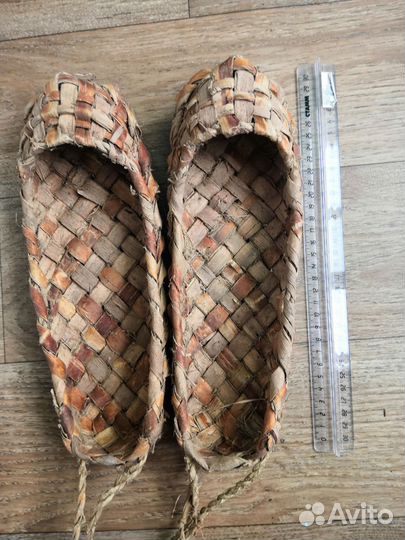 Лапти лыковые
