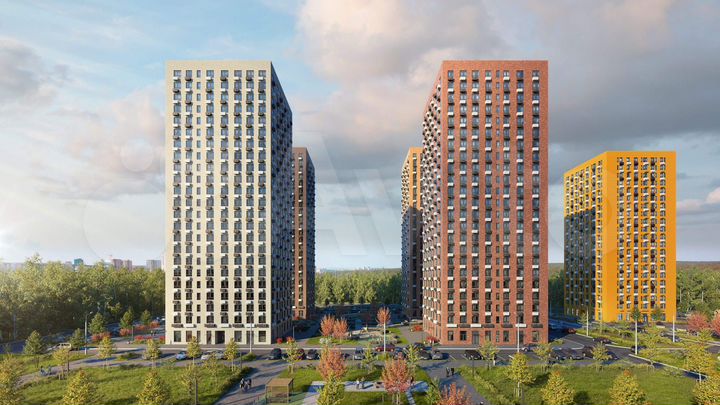 Квартира-студия, 44 м², 13/17 эт.