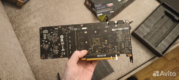 MSI GTX 1070ti Aero 8Gb