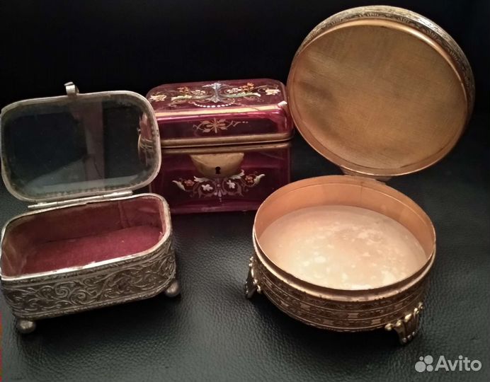 Шкатулки старинные