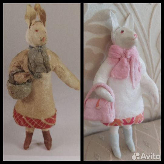 Ватная елочная игрушка как в СССР