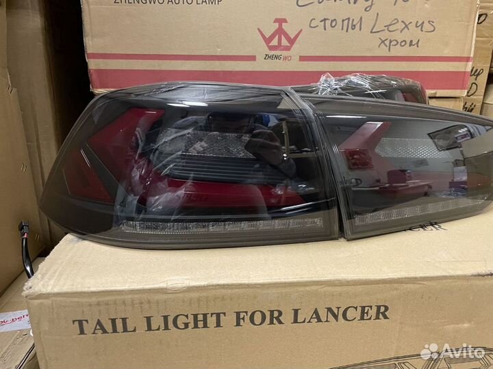 Mitsubishi lancer X Тюнинг LED Стоп сигналы F9AA8